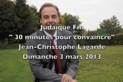 3 mars 2013, Jean-Christophe Lagarde, Judaïque FM  