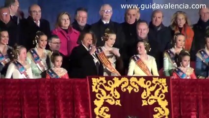 Crida - Las Fallas 2013 - Valencia - Entretenimiento antes y despues del discurso