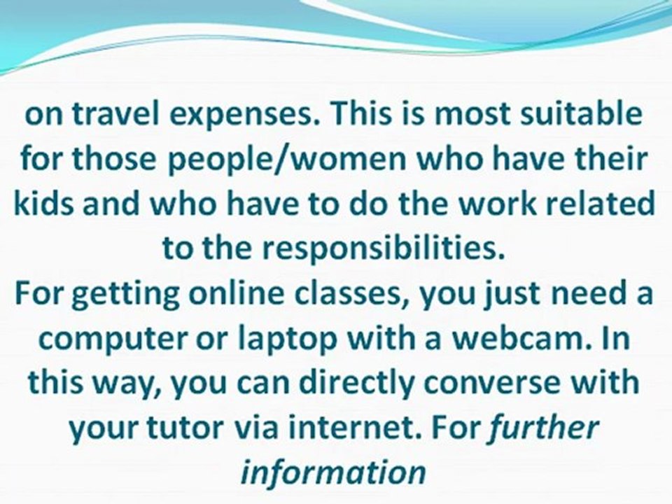 Make your life easier by learning English online