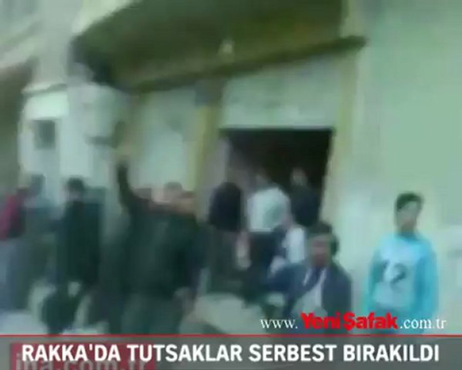Rakka'da tutsaklar serbest bırakıldı