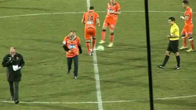 coup d'envoi match stade Lavallois- Clermont Ligue2