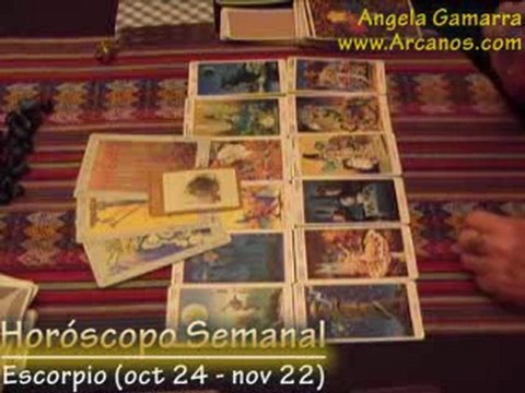 Horoscopo Escorpio 28 diciembre 2008 al 3 enero 2009 - Tarot