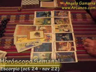 Horoscopo Escorpio 28 diciembre 2008 al 3 enero 2009 - Tarot