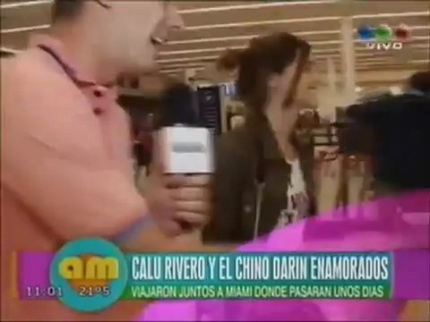 Calu Rivero y Chino Darín juntos de vacaciones