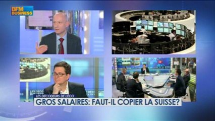 Gros salaires : faut-il copier la Suisse ? - 4 mars - BFM : Les décodeurs de l'éco 2/5