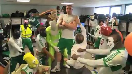 l'AS Saint-Etienne fait son Harlem Shake !