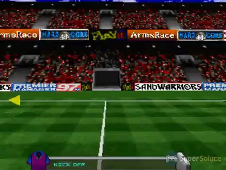 Actua Soccer Club Edition - Arsenal Vs Aston Villa