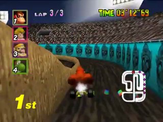 Mario Kart 64 : Donkey Kong au volant !