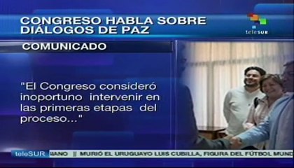 Gobierno colombiano dará conclusiones sobre diálogos de paz