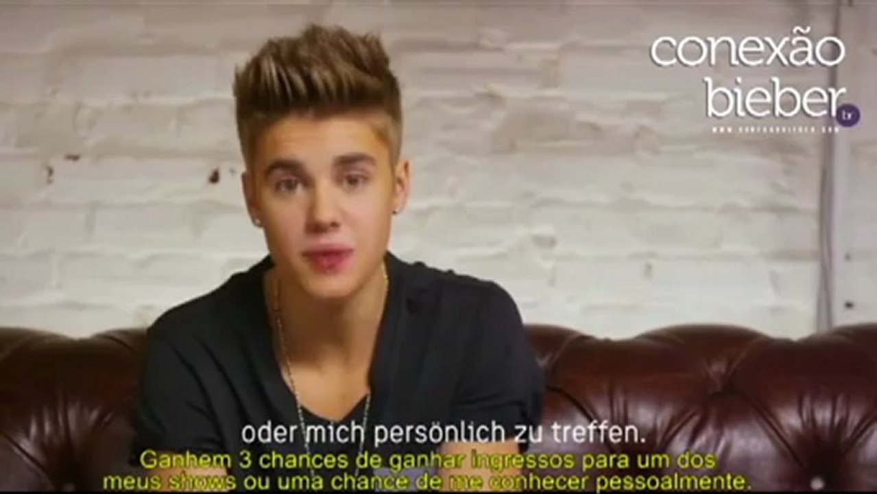 Adidas Neo anuncia concurso para conhecer Justin Bieber [LEGENDADO]