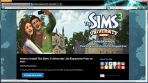 How to Install The Sims 3 University Life Expansion Pack on PC