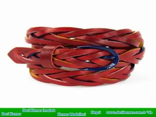 Deri Kemer Desenleri