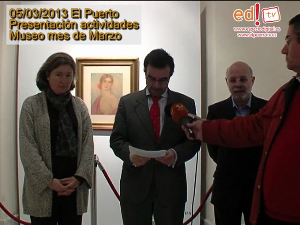 El Puerto - Presentación actividades y Pieza del mes de marzo