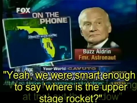 UFO - Buzz Aldrin admits seeing UFO