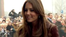 Kate greeted by huge crowds in northeast England