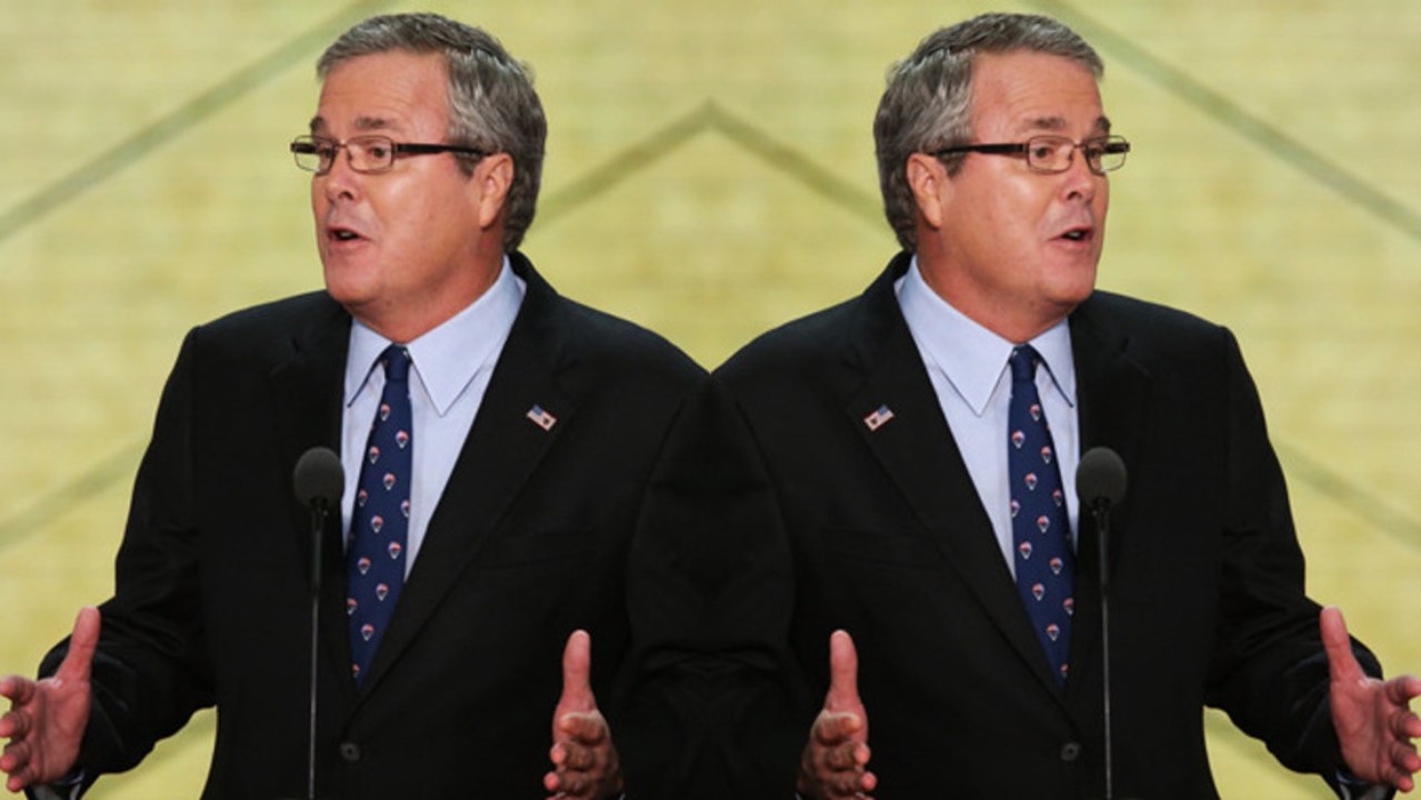Wait, Jeb Bush Just Disagreed With His Own Book On Immigration