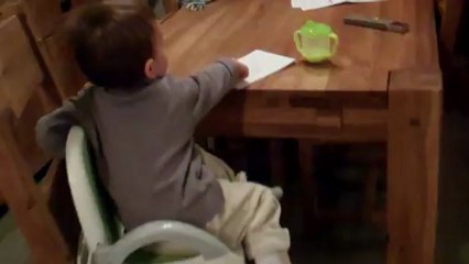 Mes 2 ans souhaités par papa