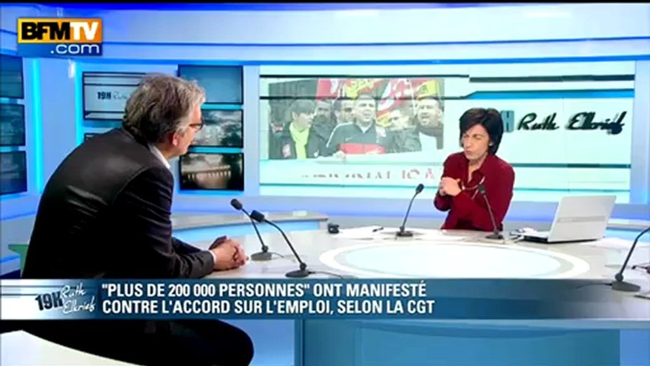 Accord sur l'emploi: "la mobilisation va continuer de grandir"