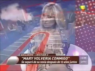 Cristian U. habló de su separación de Mari y se quebró  Yo necesito ser padre y para ella no es prioridad   Ciudad.com