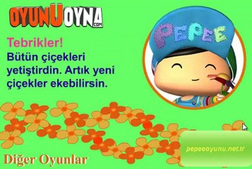 Pepee Çiçek Bahçesi Yapboz