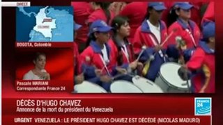 Venezuela  Hugo Chavez est mort, selon le vice-président Maduro