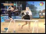 Futbol Tinelli con la sueca VS Charlotte Caniggia y DJ Piloto Showmatch