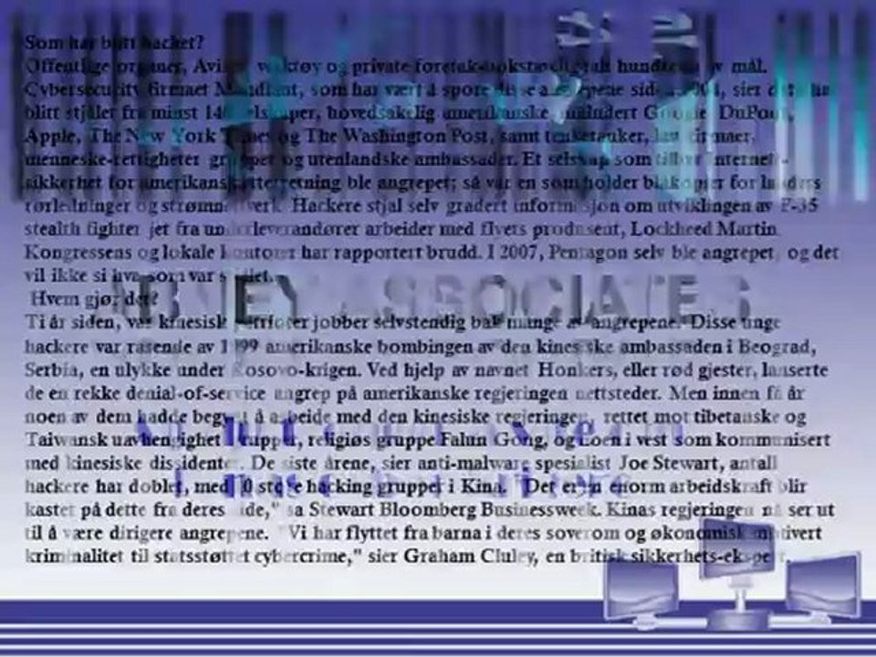 abney associates-Alt du trenger å vite om Kinas cyber-krigere