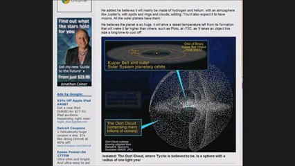 Planet X (Tyche) Adimitido pelos Cientistas  Fev 14, 2011