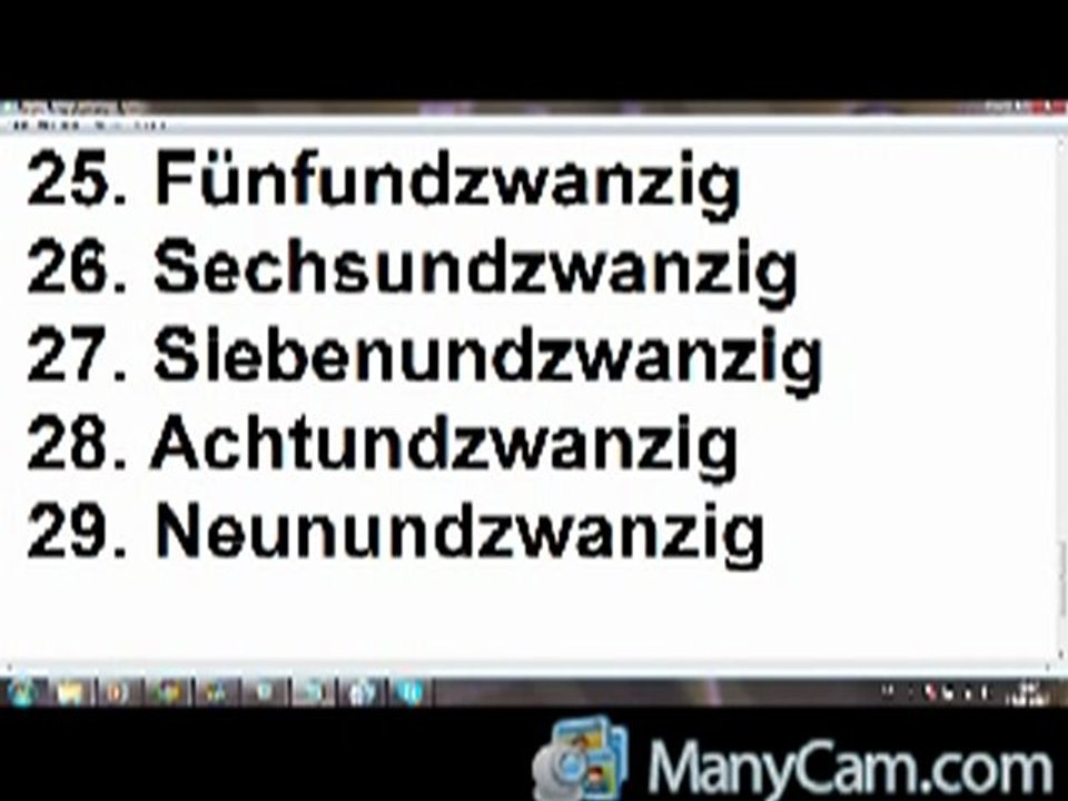 تعليم اللغة الألمانية للمبتدئين الدرس 4 الأعداد