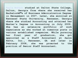 Kayla Womack-An Active Member Of The Boobie Bunch