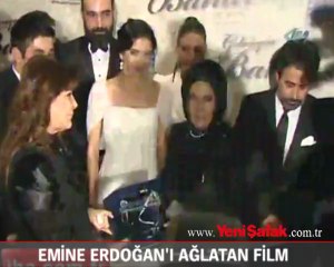 Emine Erdoğan'ı ağlatan film