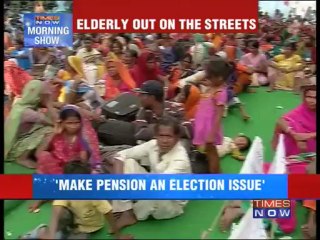 Activists, senior citizens protest in Delhi