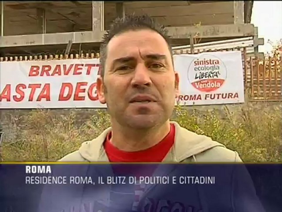 Residence Roma, blitz di politici e cittadini