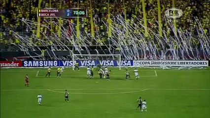 GOOL-LIVE.AT.UA  Кубок Либертадорес 2013 / 2-й раунд / Группа 1 / Барселона (Эквадор) — Бока Хуниорс (Аргентина)2