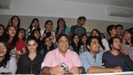 Chashme Baddoor Team @ Mithibai College | Tapsee Pannu, Siddharth, Divyendu Sharma