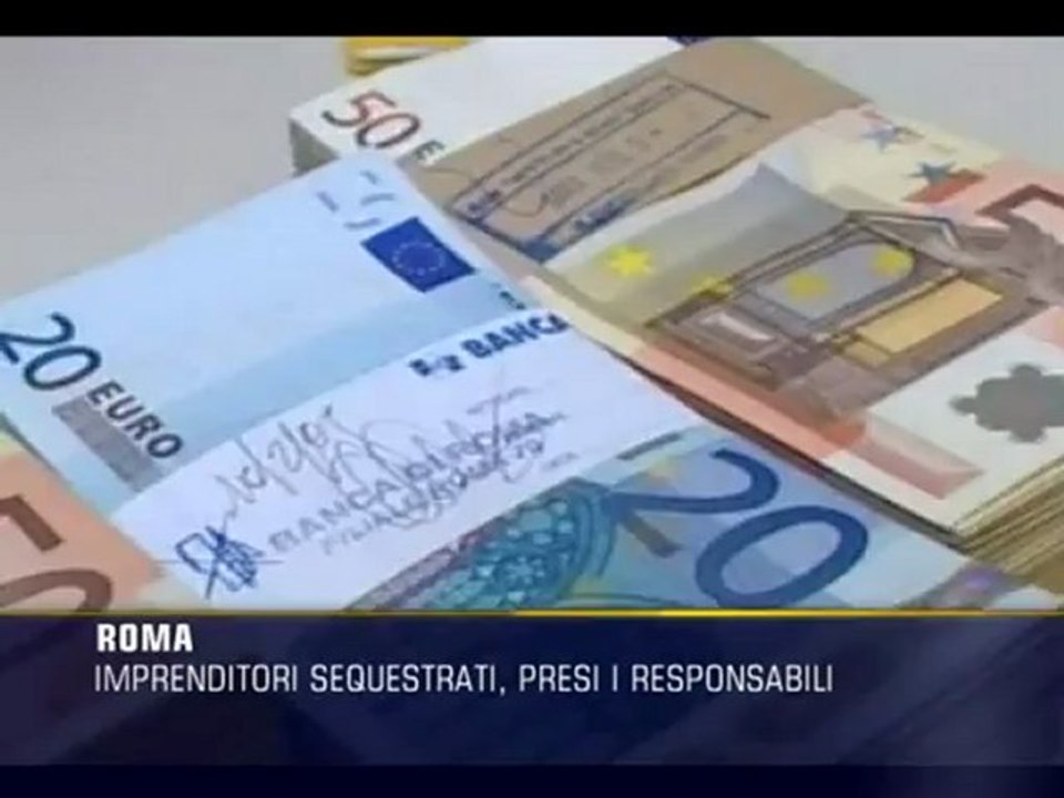 Imprenditori sequestrati, presi i responsabili