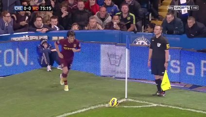 David Silva vs Chelsea (A) 2012-2013 EPL HD