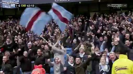 David Silva vs Chelsea (H) 2012-2013 EPL HD