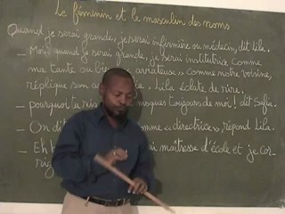 Le féminin et le masculin des noms