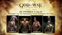 God of War : Ascension - The Mythological Heroes Trailer