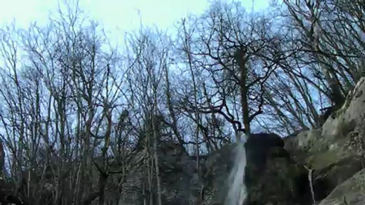 Cascade du ruisseau du Pointay aux Hôpitaux