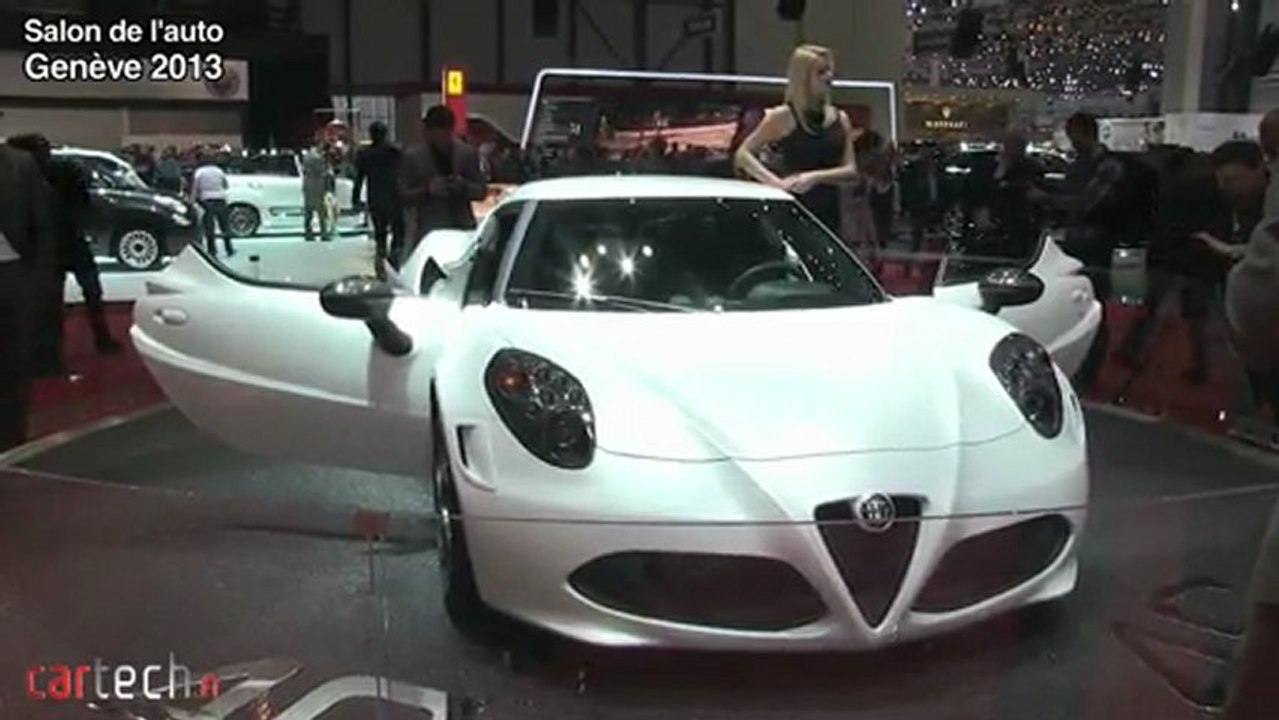 Genève 2013 : Alpha Roméo 4C