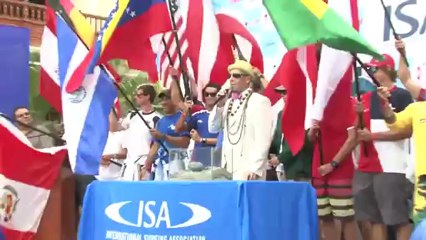 ISA President Fernando Aguerre 2013 World SUP and Paddleboard Championship Openning Ceremony Speech