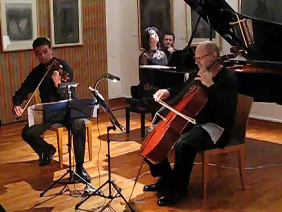 Le Trio Smetana au Centre tchèque de Paris 1/4