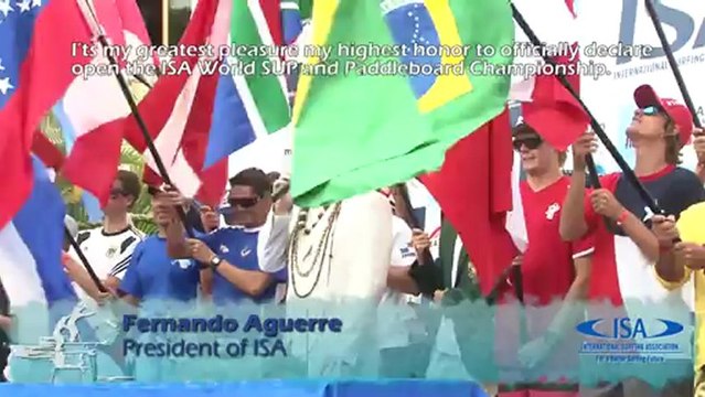 2013 ISA World SUP and Paddleboard Championship Opening Ceremony