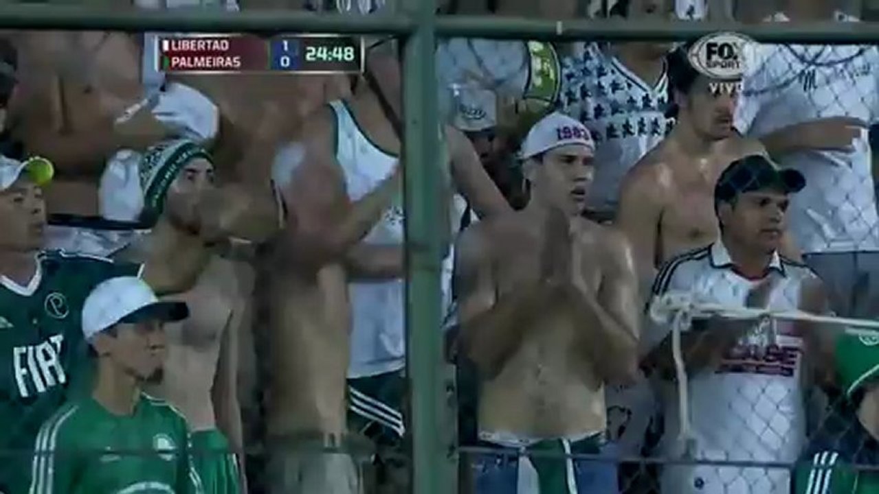 GOOL-LIVE.AT.UA Кубок Либертадорес 2013 / 2-й раунд / Группа 2 / Либертад (Парагвай) — Палмейрас (Бразилия) 1