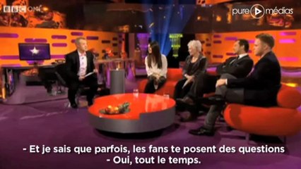 Olly Murs très embarassé face à Mila Kunis