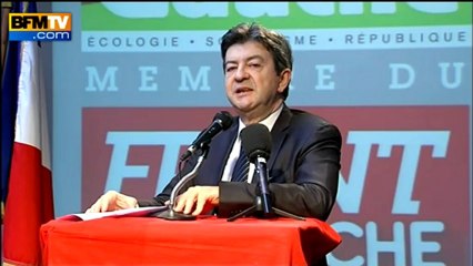 Mélenchon: "ce qu'est Chavez ne meurt jamais" - 06/03