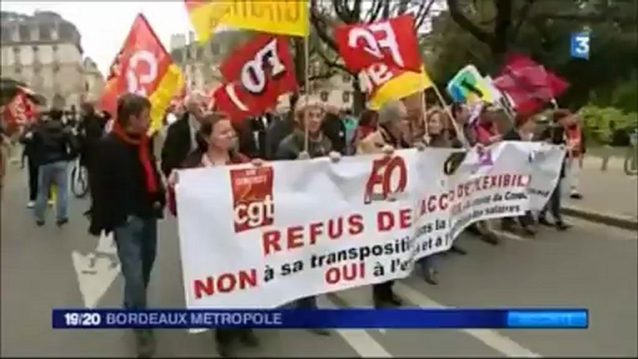 Ford Blanquefort le 5 mars 2013