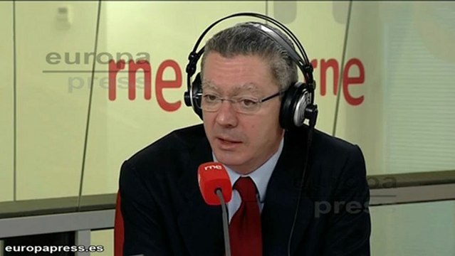 Gallardón pide una transición razonable y sin violencia